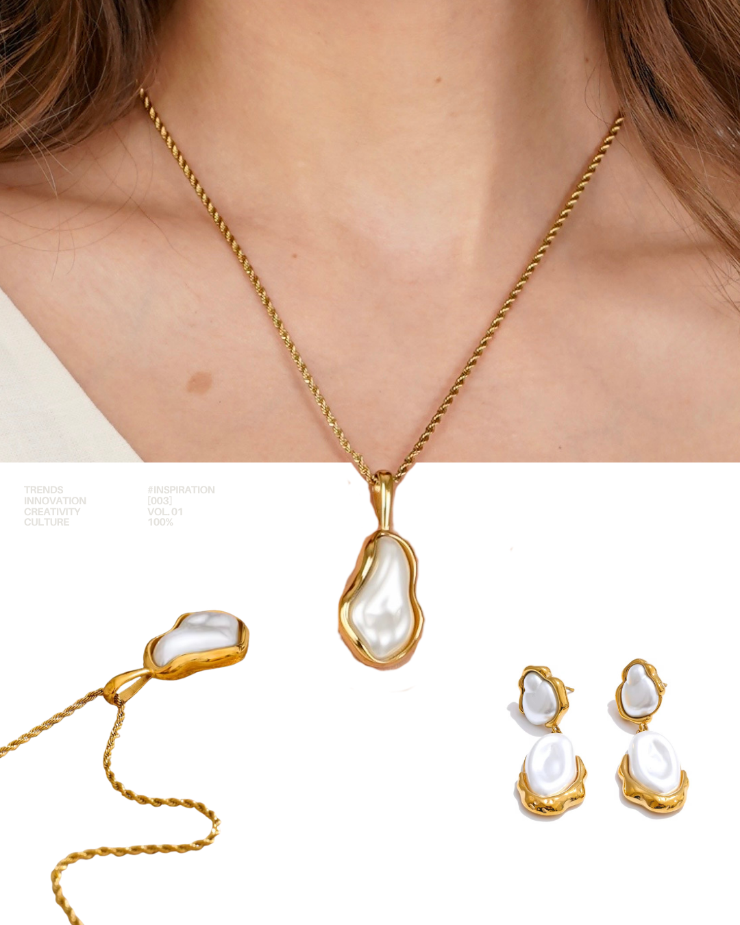 Pearl-angelo Earrings