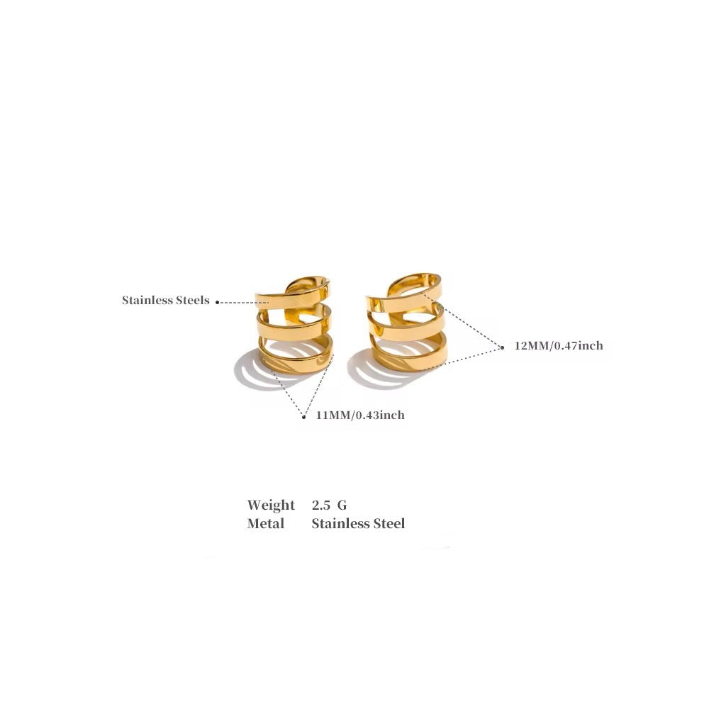 Trio Luxe Earcuff