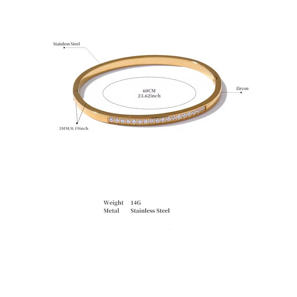 Imperial Diamond Cuff