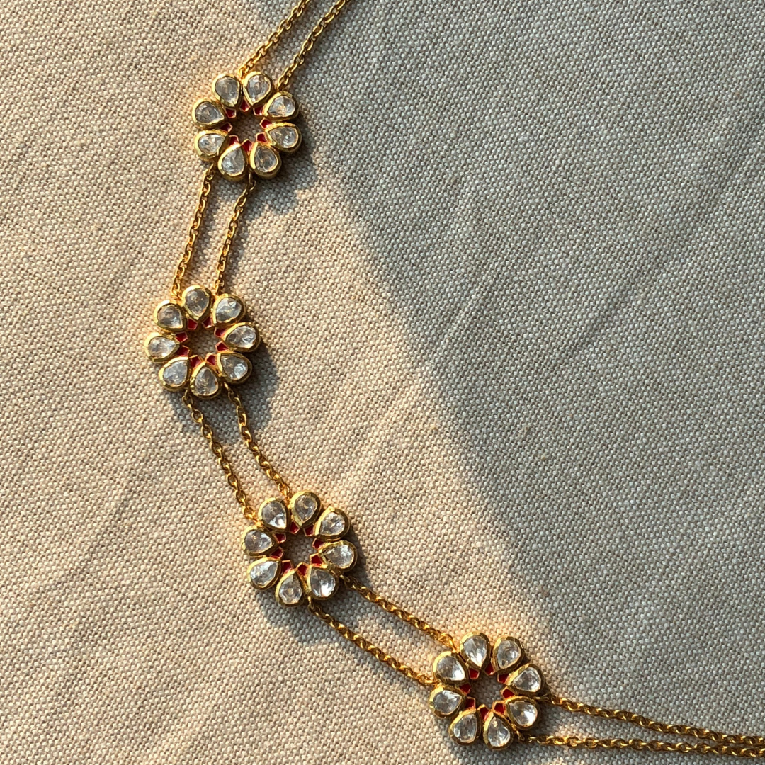 Azalea Choker - Gold Plated 925 Silver