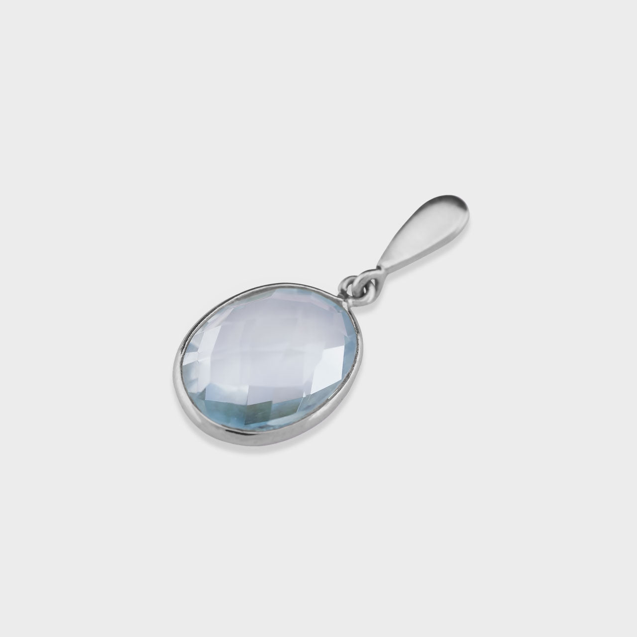 Blue Topaz Drops - 925 Silver Jewellery