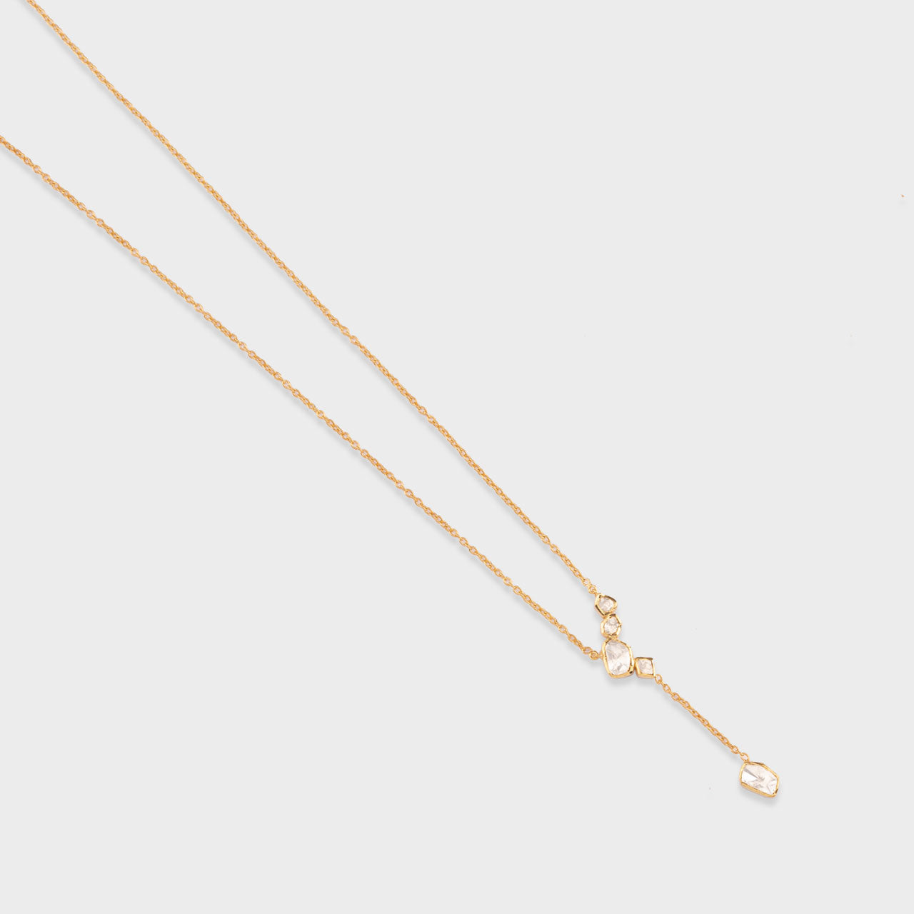 Moon Drop Pendant - Gold Plated 925 Silver