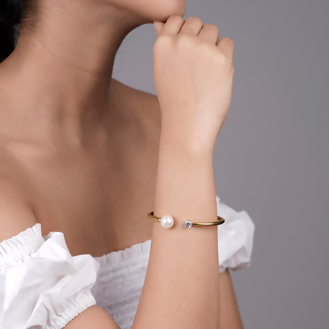 Single Pearl Swarovski