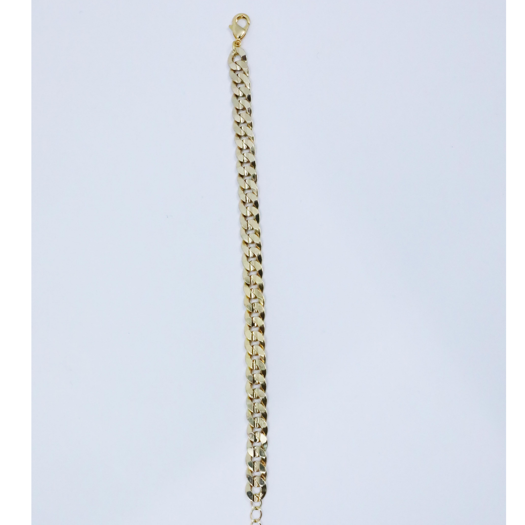 Link Streak Bracelet - Gold Coated