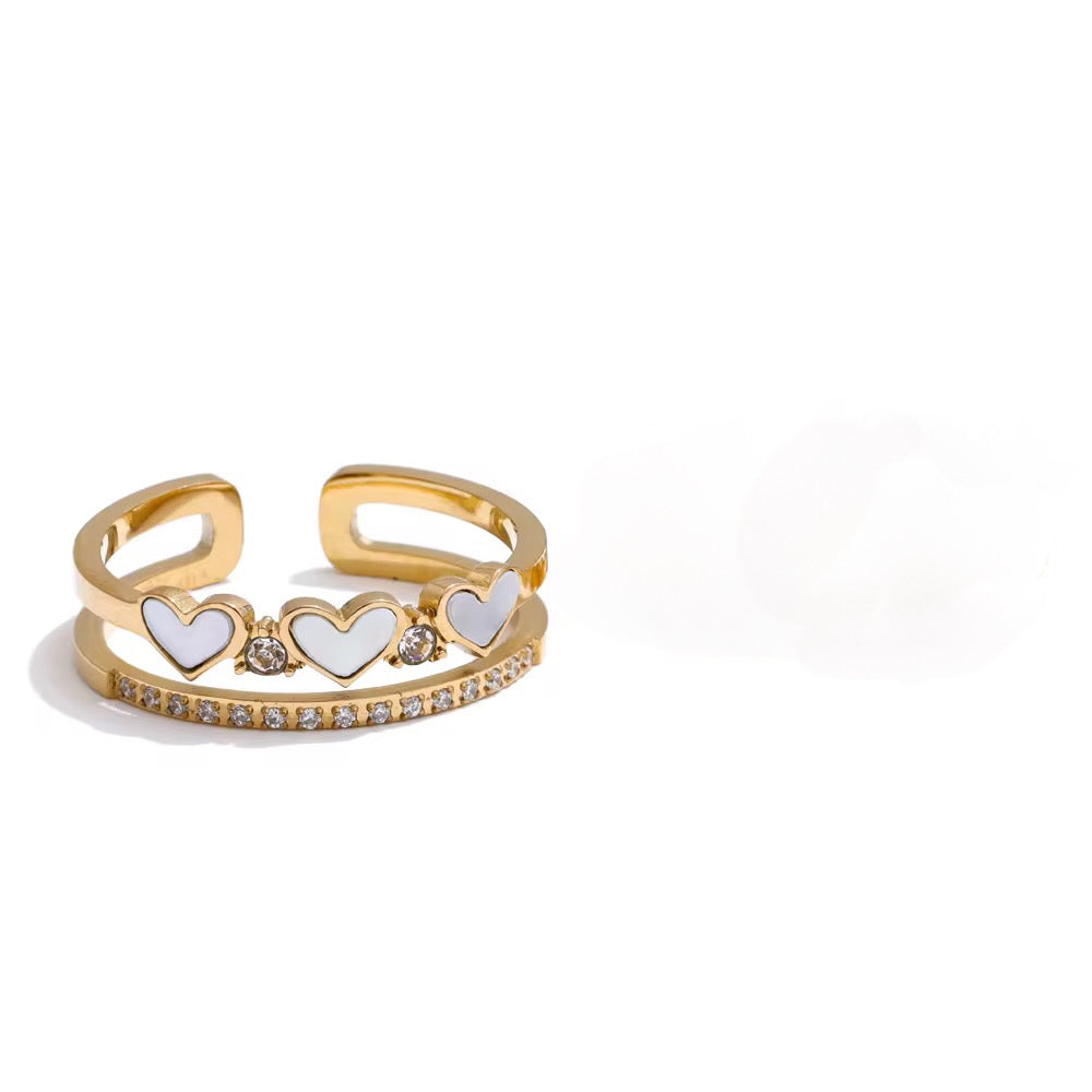 Little Heart Adjustable Ring