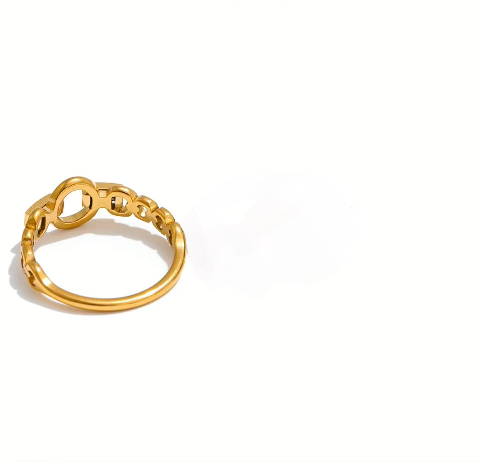 Circle Cubic Ring