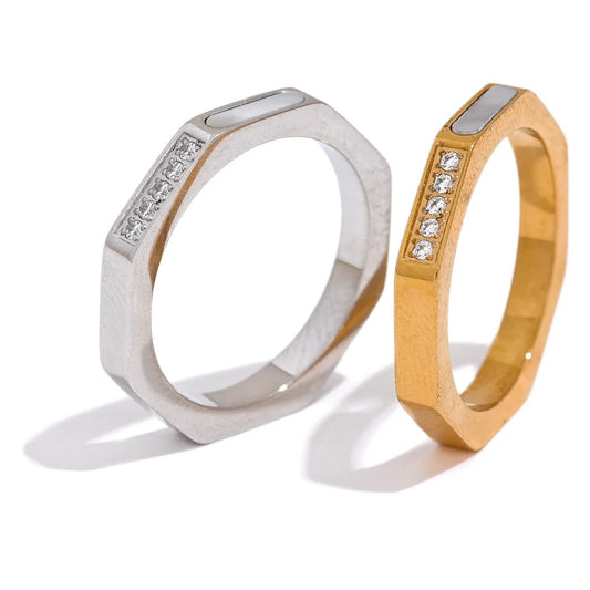Cinnabar Band - 18K Gold Coated