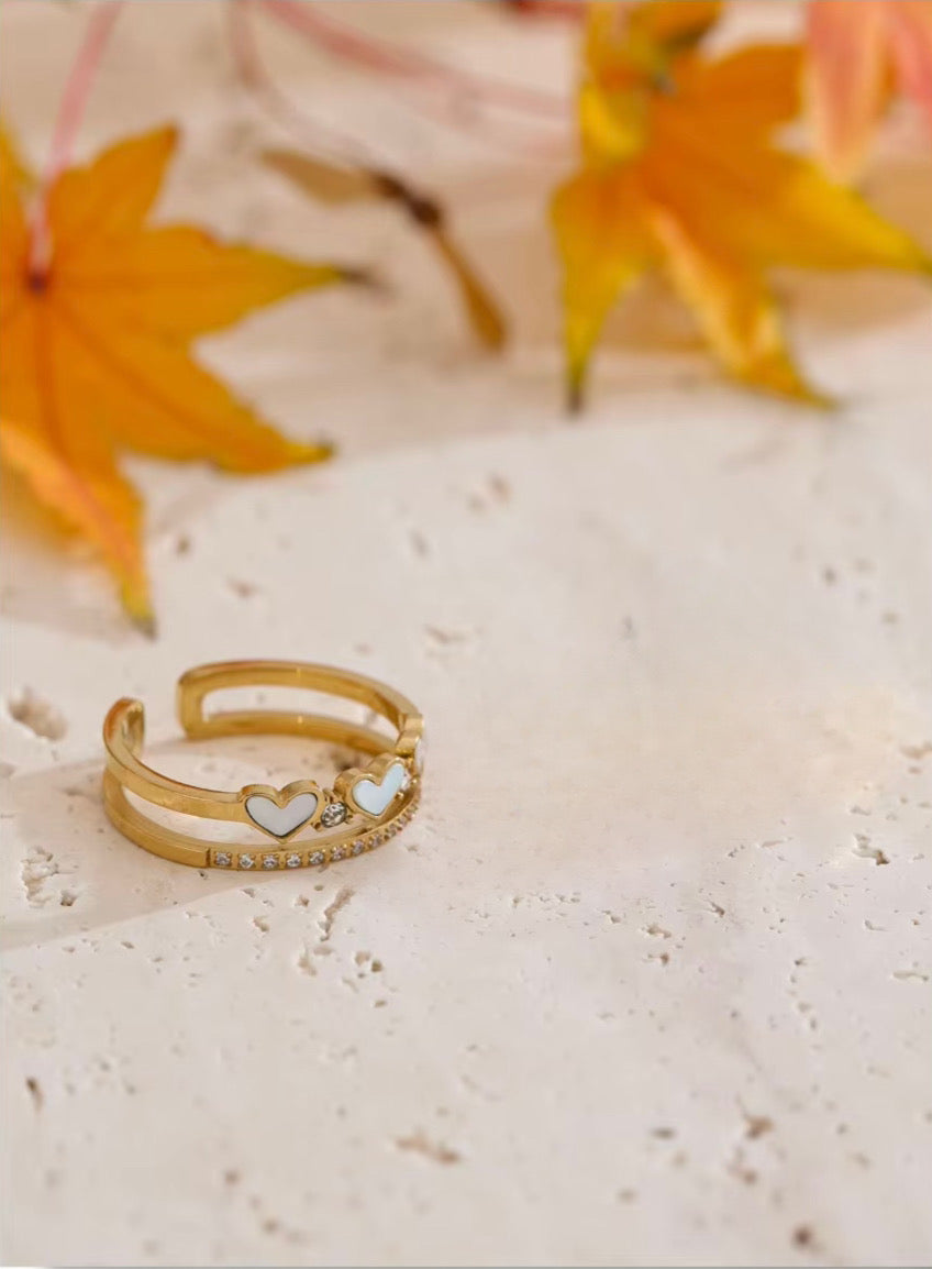 Little Heart Adjustable Ring