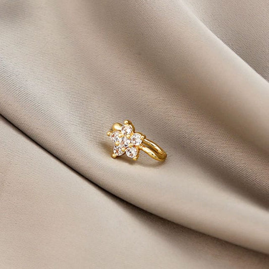 Big Flower Nose Pin