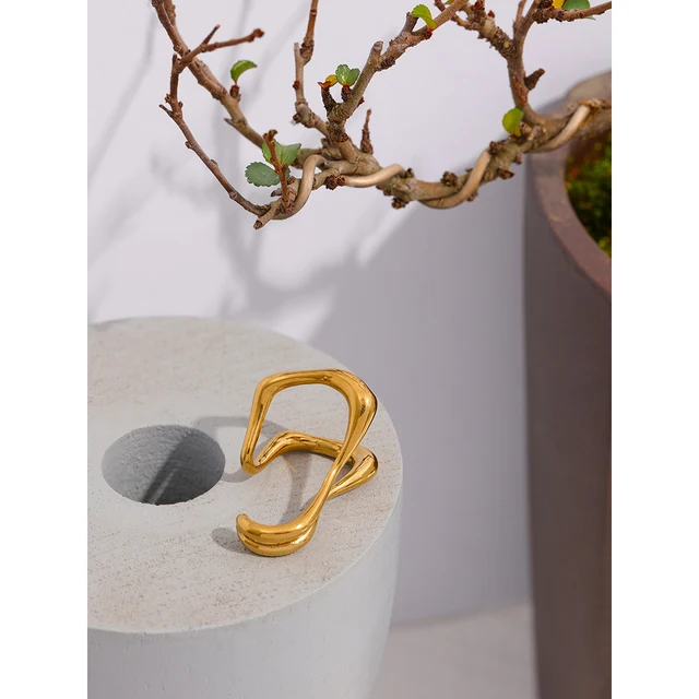 Vega Ear Cuff - Single Piece - 18K Gold Coated