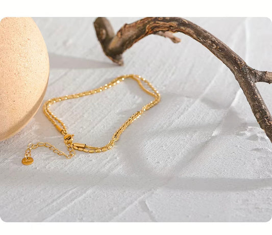 Double Delight Anklet