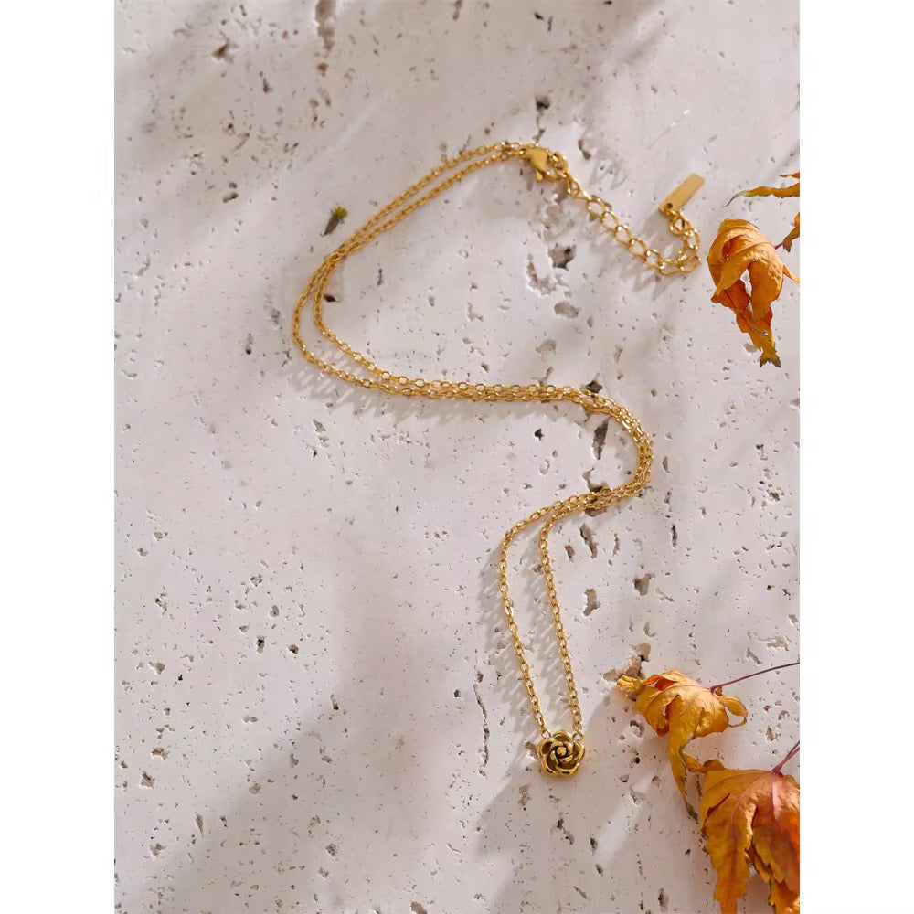 Eternal Rose Necklace