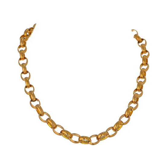 Dione Link Chain - 18K Gold Coated