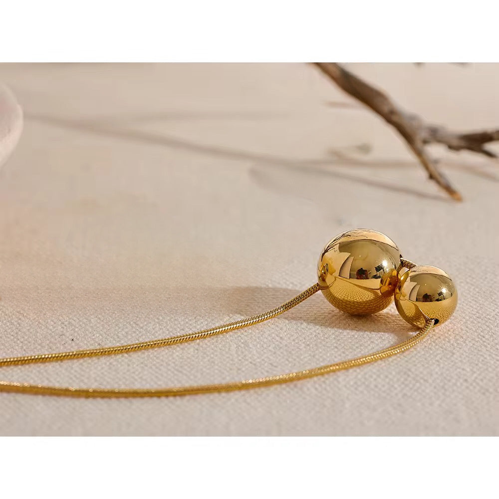 Double Bubble Necklace