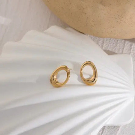 Norma Earrings - 18K Gold Coated
