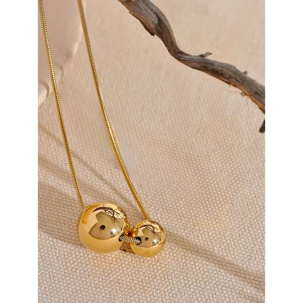 Double Bubble Necklace