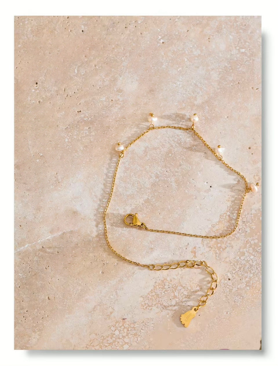 Seaside Pearl Anklet