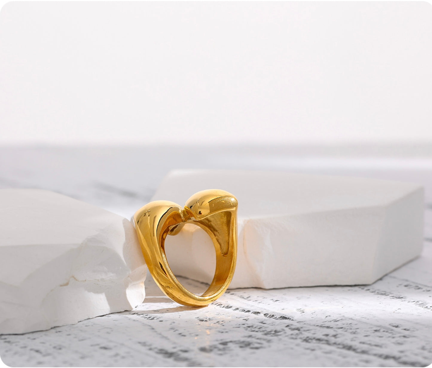 Stella Ring - 18K Gold Coated