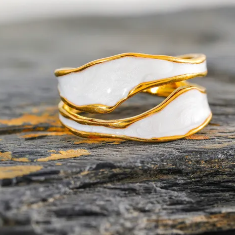 Vela Ring - 18K Gold Coated