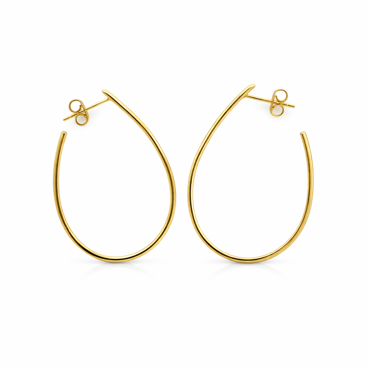 Balloon Hoops - Gold Coated