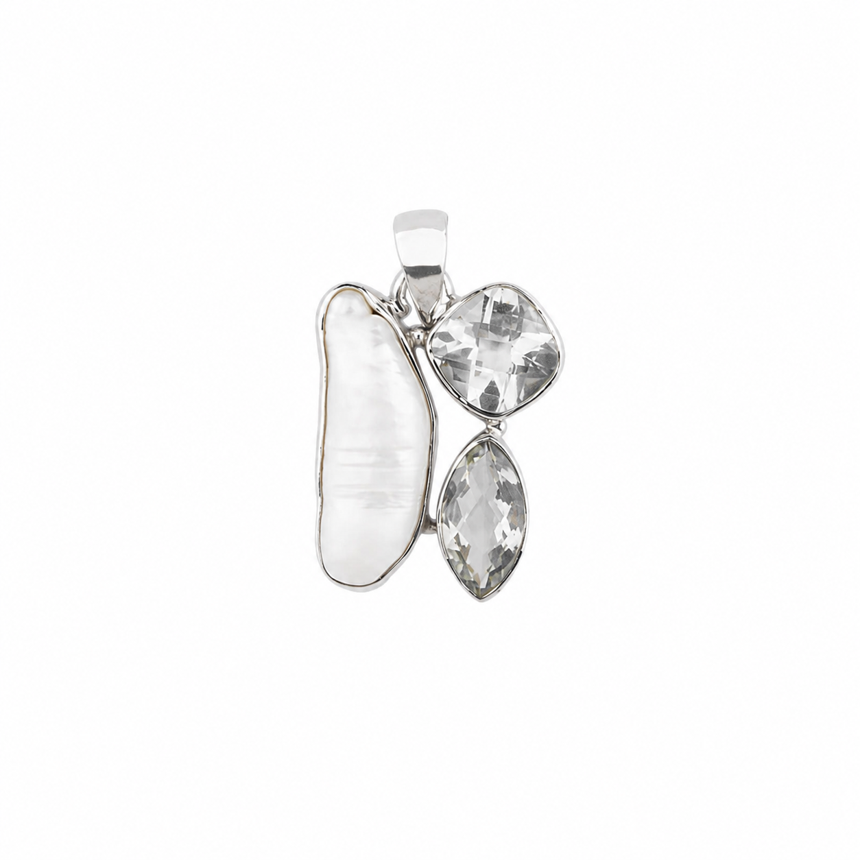 Pearly Lush Pendant - 925 Silver Jewellery