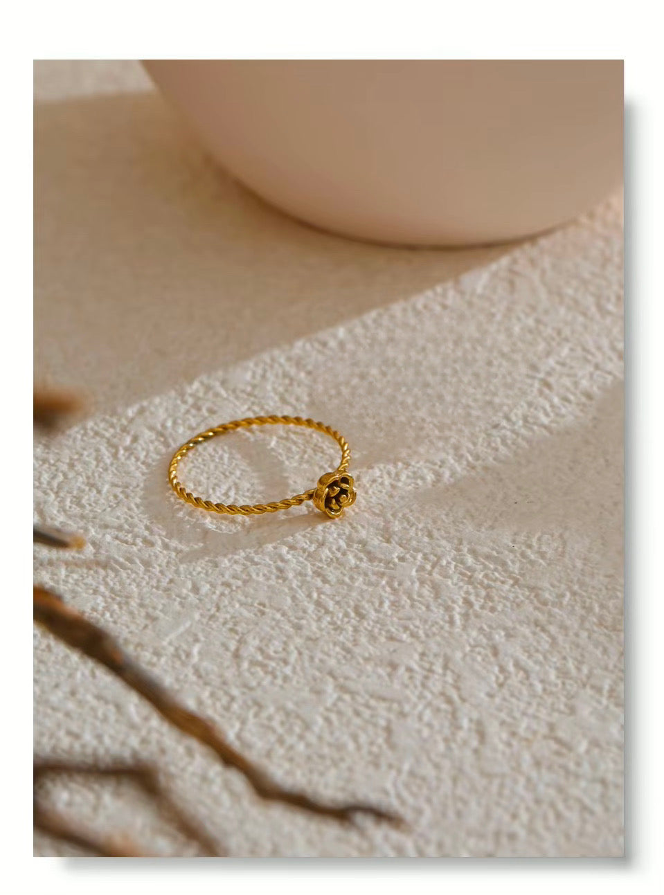 Floral Rose Ring