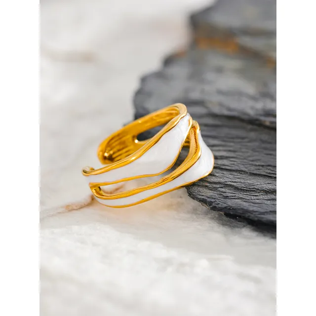 Vela Ring - 18K Gold Coated