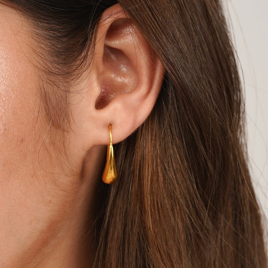 Tear drop earrings