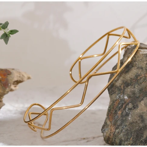 Izar Choker - 18K Gold Coated