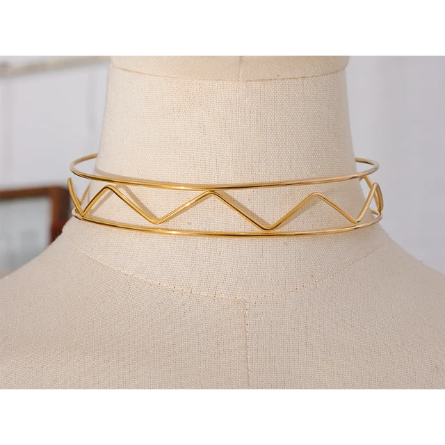 Izar Choker - 18K Gold Coated