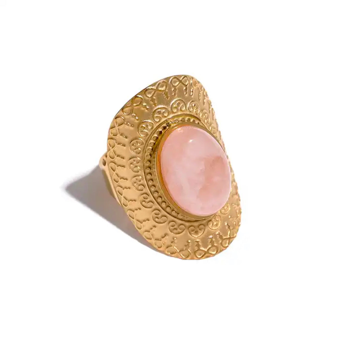 Majestic Oval Bands - 18K Gold Coated