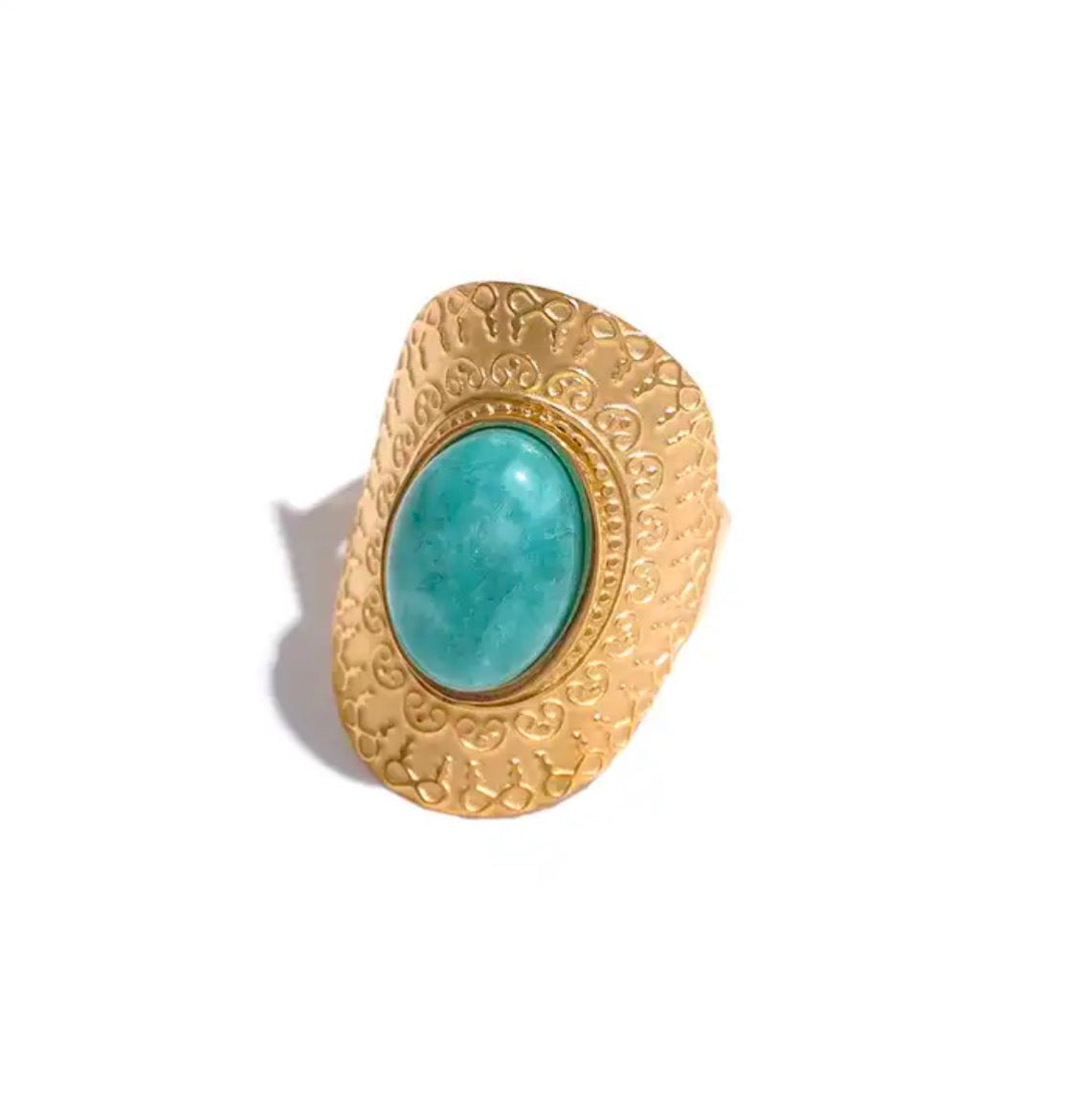 Majestic Oval Bands - 18K Gold Coated