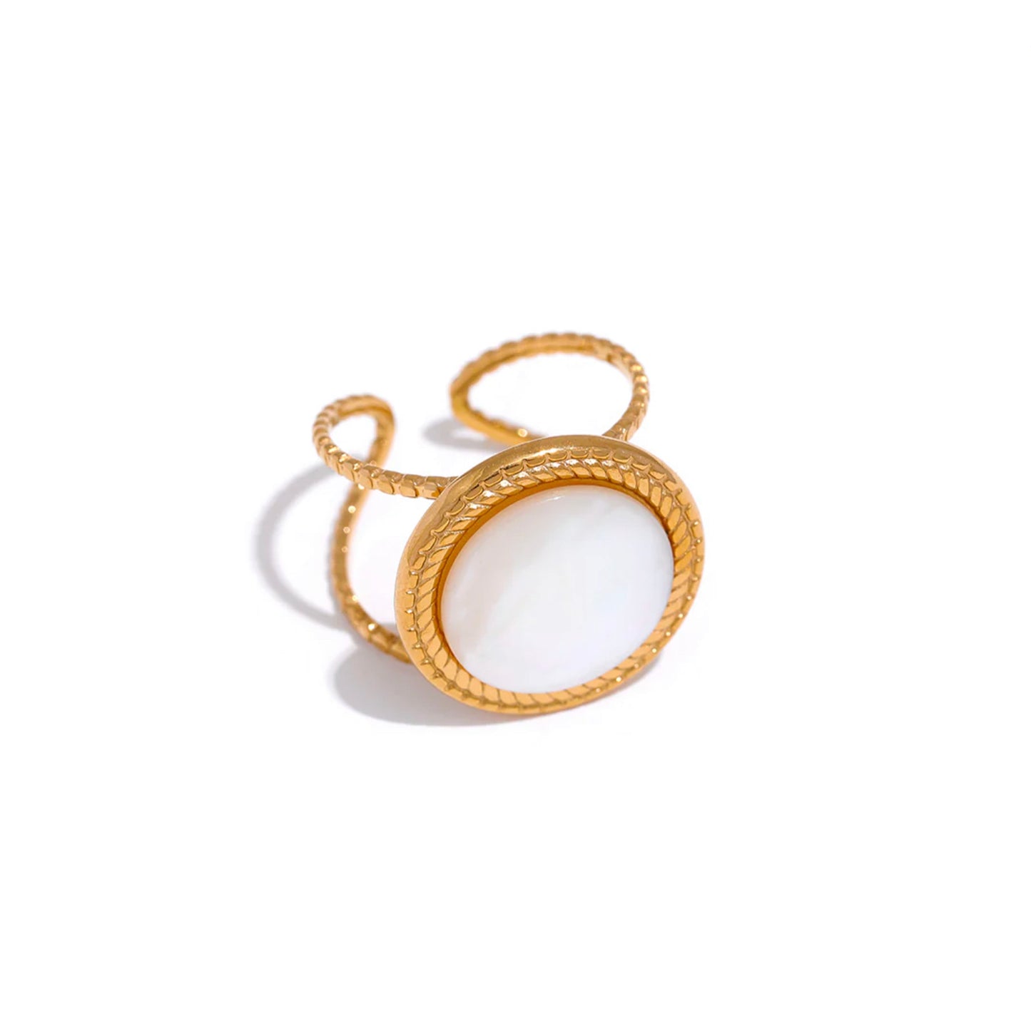 Boho Iris Ring - 18K Gold Coated
