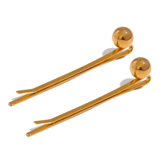 Abela Hair Accessory Pins - 18K Gold Coated