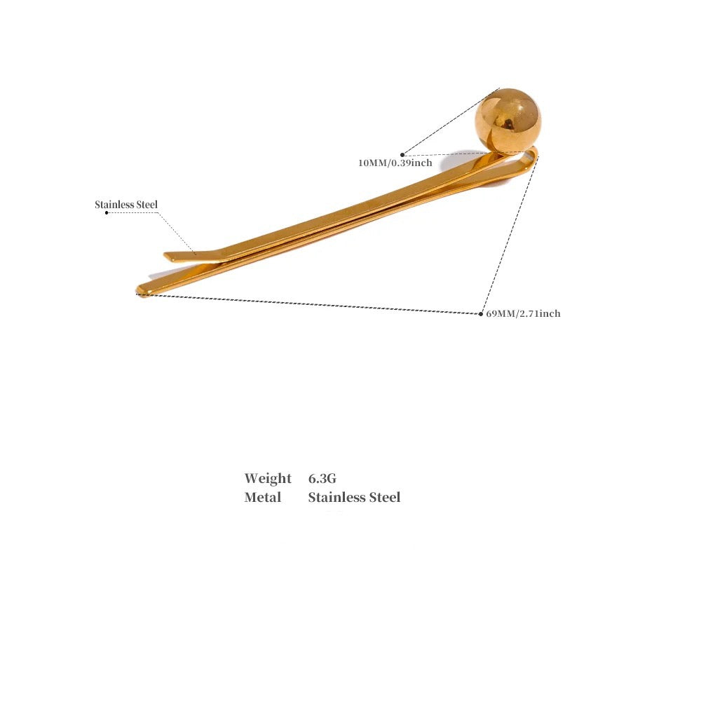 Abela Hair Accessory Pins - 18K Gold Coated