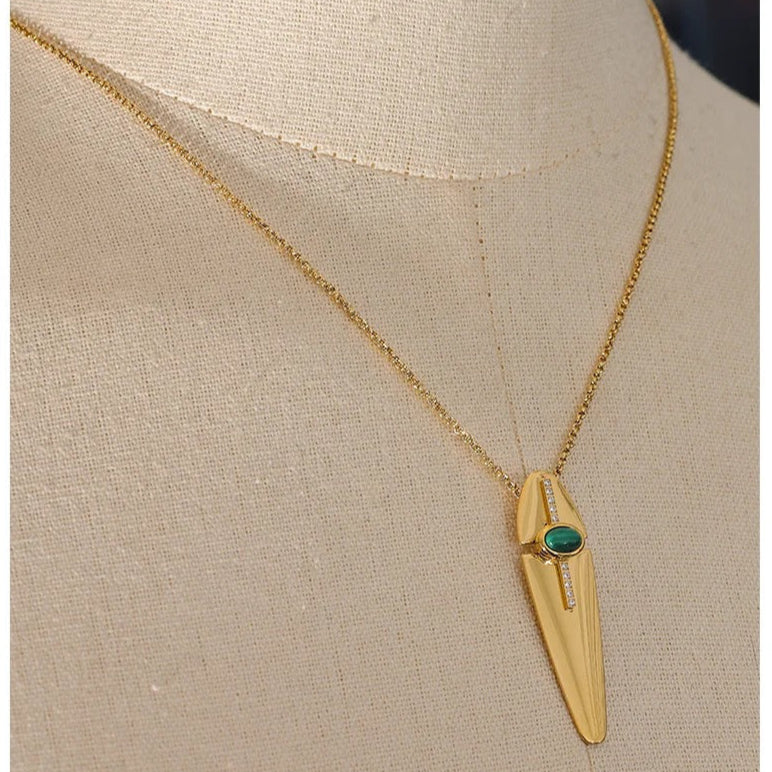 Moves Like Jagger Pendant - 18K Gold Coated