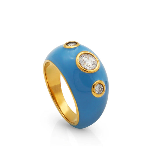 Nash Enamel Rings