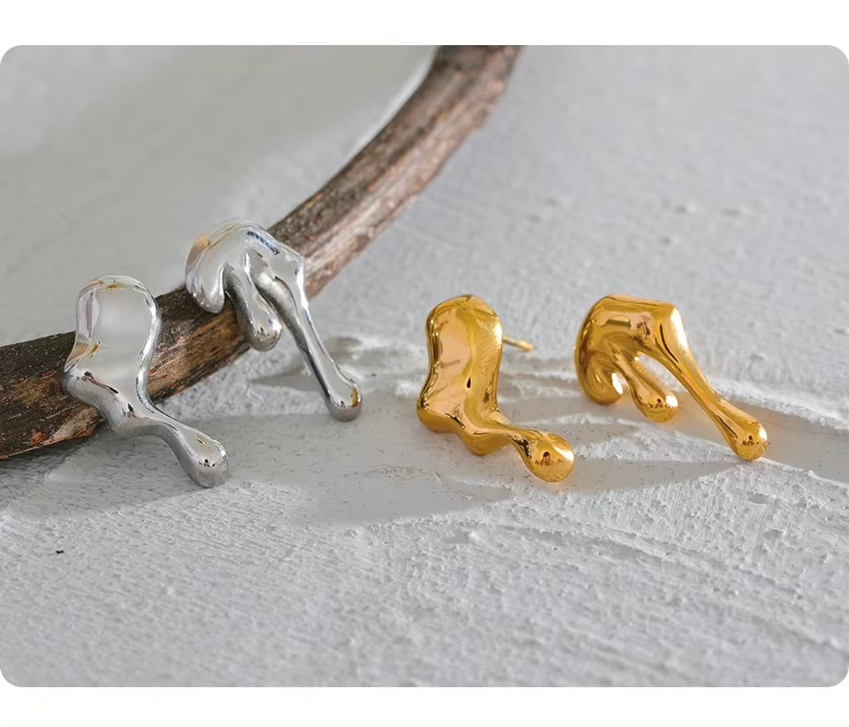 Drip mismatched Earrings