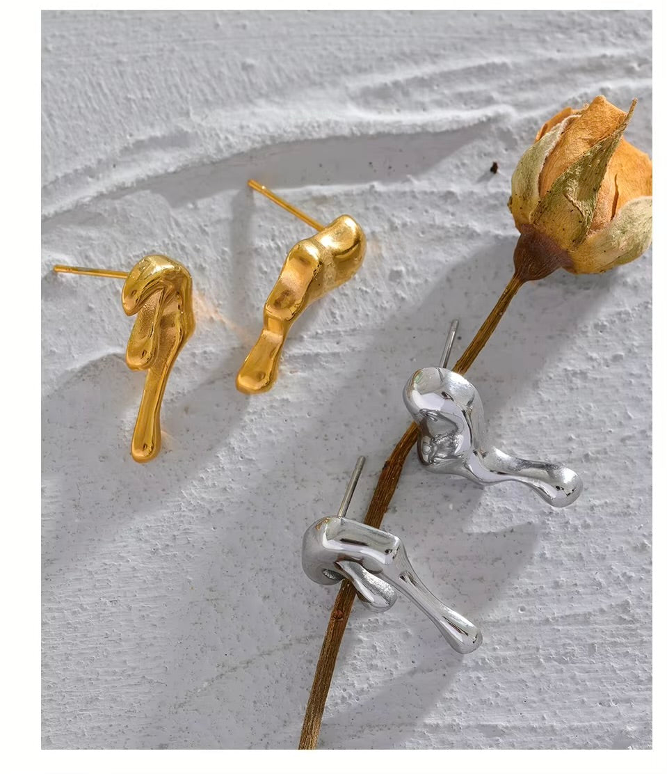 Drip mismatched Earrings