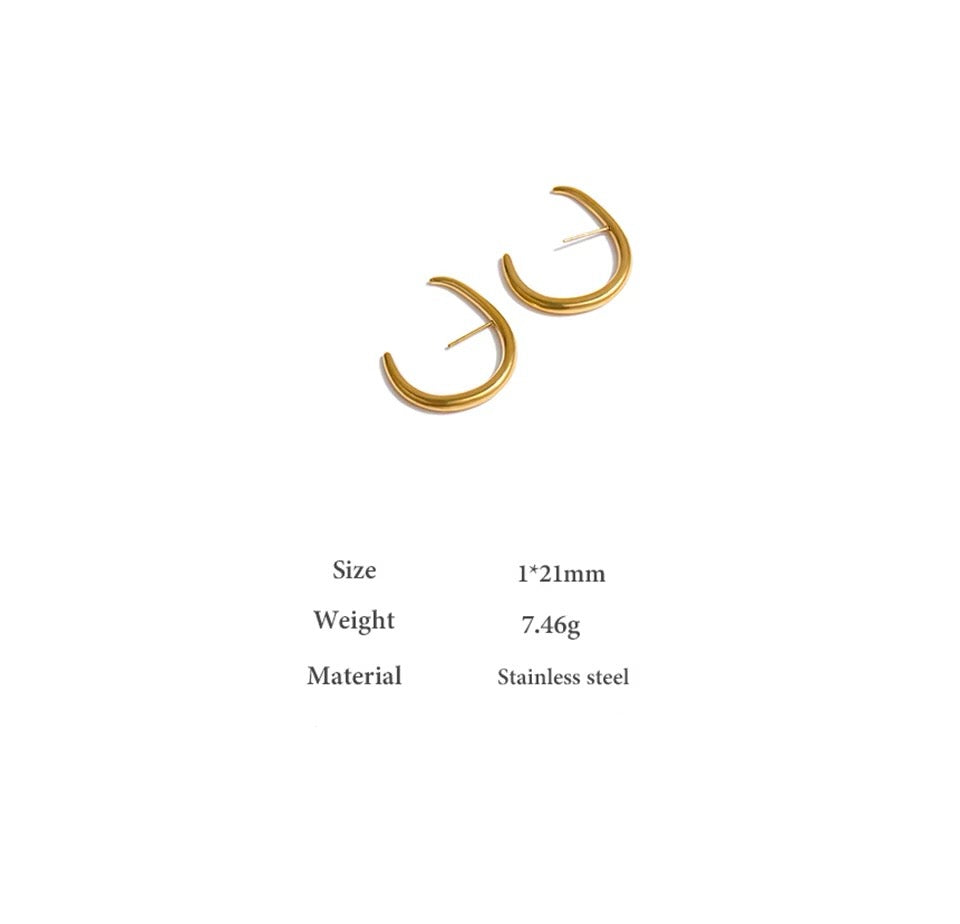 CC earrings