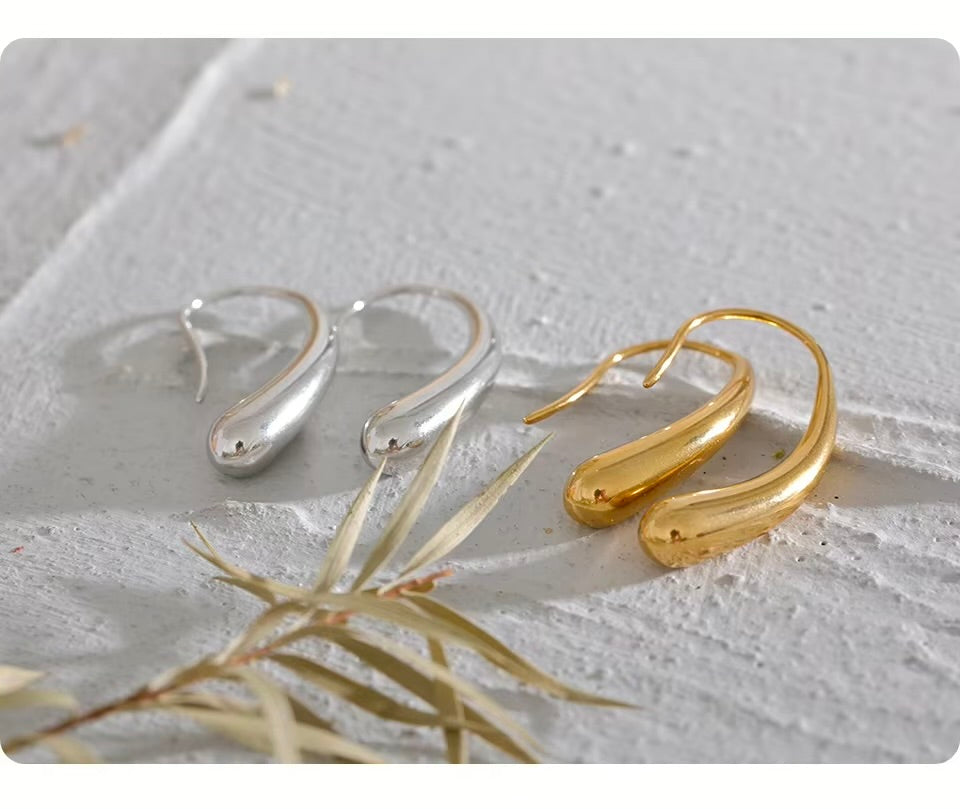 Tear drop earrings