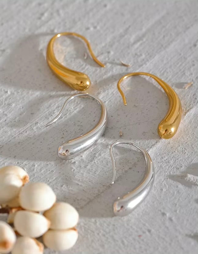 Tear drop earrings
