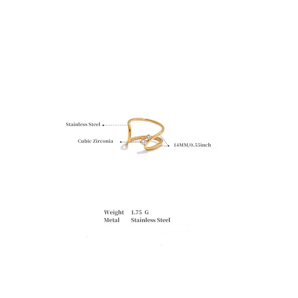 Double Gleam Ring