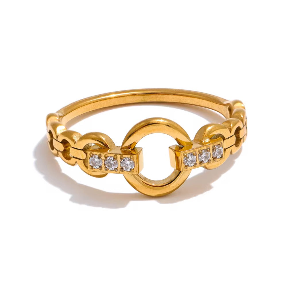 Circle Cubic Ring