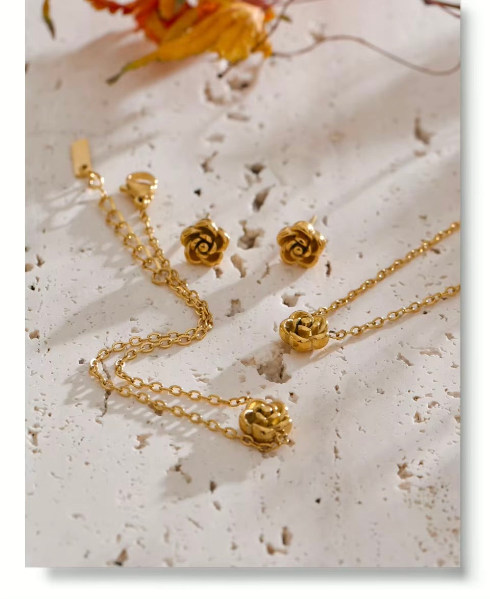 Eternal Rose Necklace