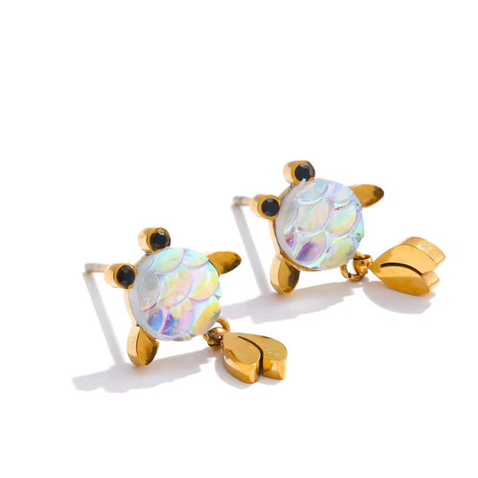Glimmer Fish Earrings