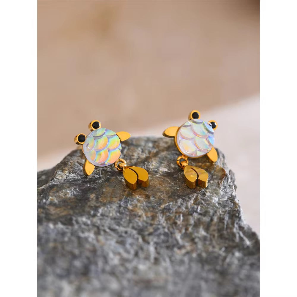 Glimmer Fish Earrings