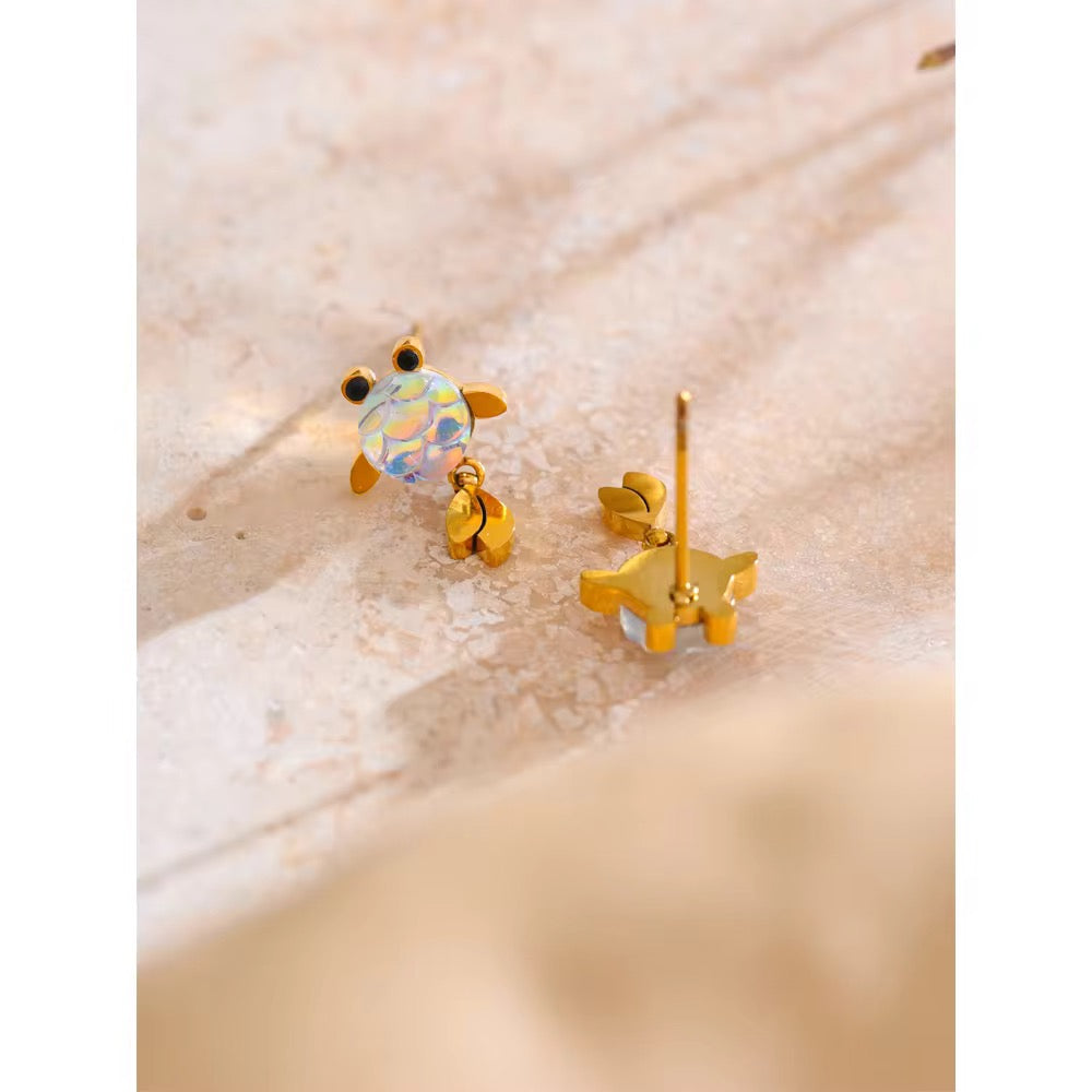 Glimmer Fish Earrings