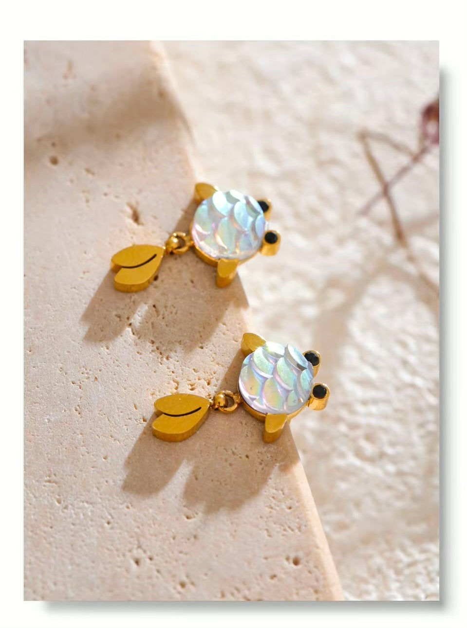 Glimmer Fish Earrings