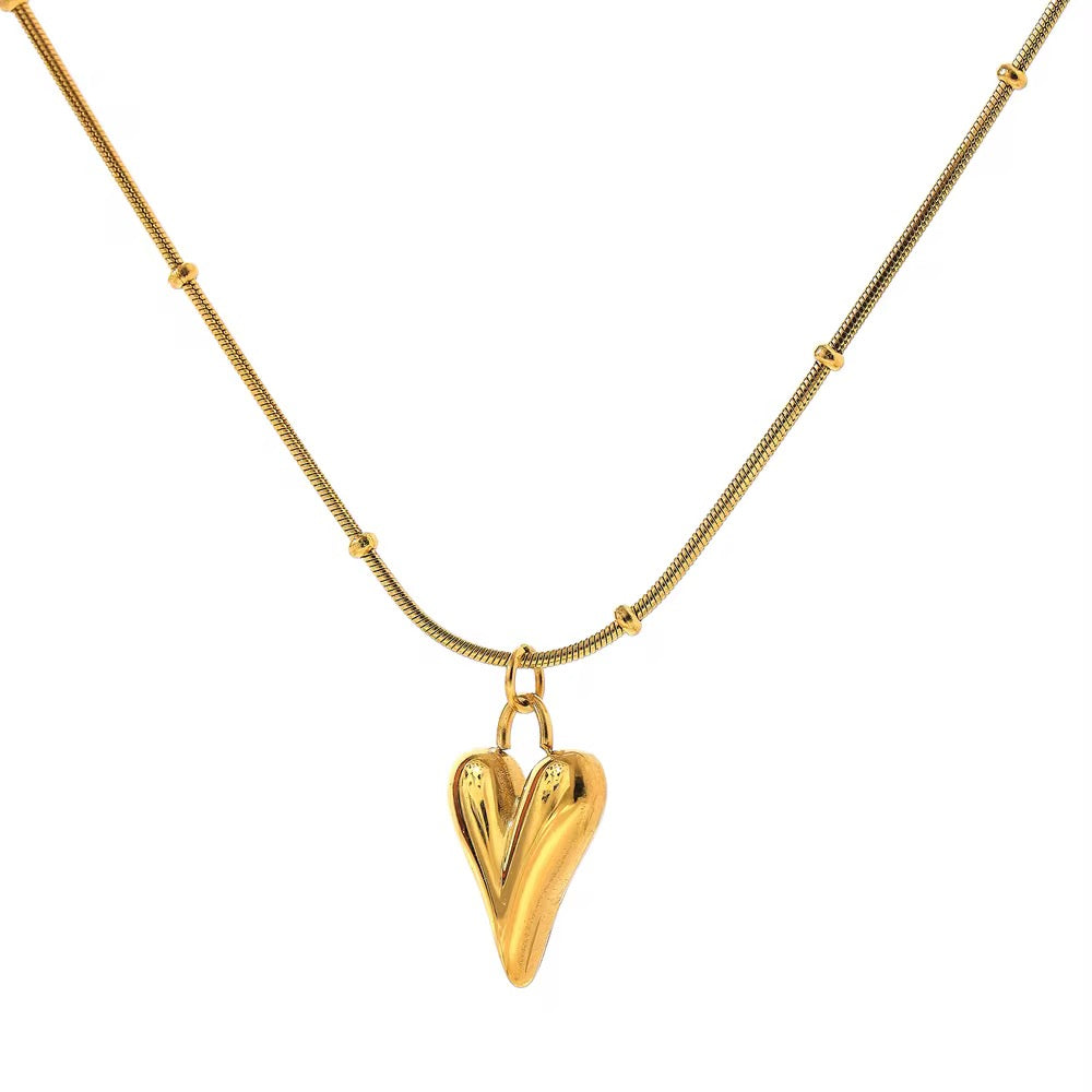 Heart Beaded Necklace